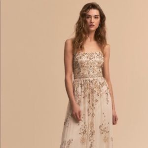 BHLDN - Adrianna Papell beaded dress